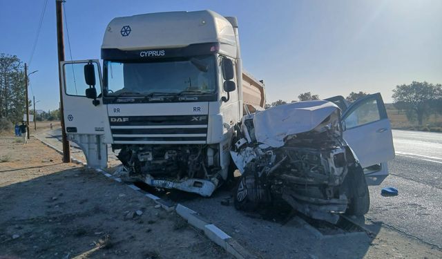 Trafik kazasında 1 kişi hayatını kaybetti