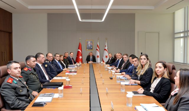 Cumhurbaşkanı Tufan Erhürman’ın çağrısıyla Cumhuriyet Güvenlik Kurulu ilk toplantısını yaptı