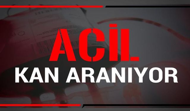 Lefkoşa'da A Pozitif Trombosit Kan Aranıyor