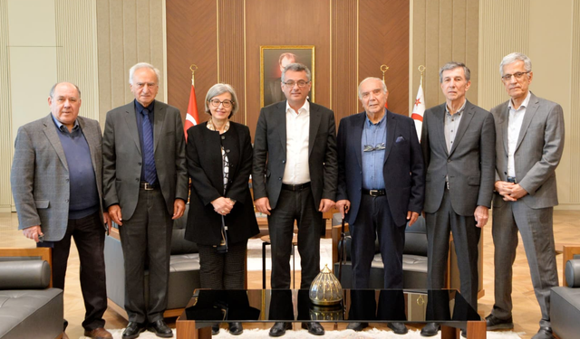 Cumhurbaşkanı Tufan Erhürman, Kıbrıs Düşünce Grubu’nu kabul etti