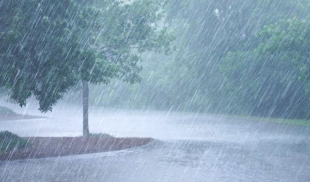 Bölgelere göre son 24 saatlik yağış raporu