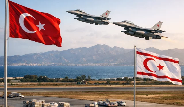 Türkiye Cumhuriyeti Milli Savunma Bakanlığı, KKTC’ye 6 F-16 savaş uçağı ve hava savunma sistemleri konuşlandırdı