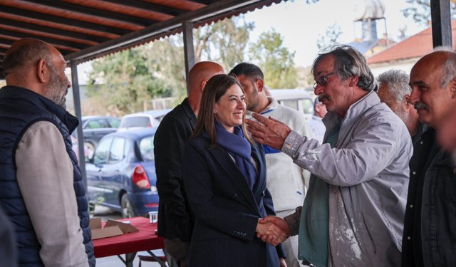 CTP, İskele’de vatandaşla bir araya geldi