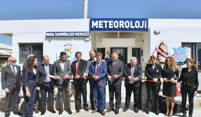 Meteoroloji Dairesi yeni Hava Tahminleri Merkezi düzenlenen törenle açıldı