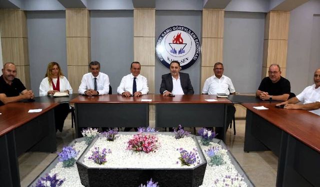 Ataoğlu’ndan Kamu-Sen’e Ziyaret