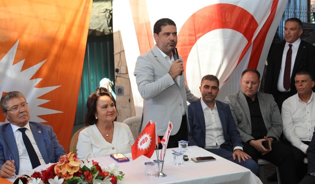 UBP'den Mehmet Aktunç'a destek mesajı