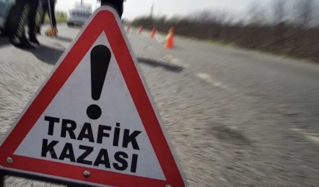 Alkollü sürücü yoldan çıktı, konteynere çarptı