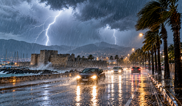 Meteoroloji’den kuvvetli yağış uyarısı