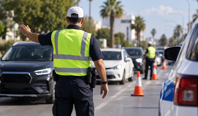 Trafik denetimlerinde 15 araç trafikten men edildi