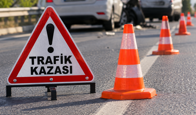 Lefkoşa’da iki araç çarpıştı: Bir sürücü yaralandı