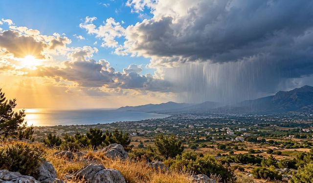 Meteoroloji uyardı: Yarın kısa süreli sağanak bekleniyor
