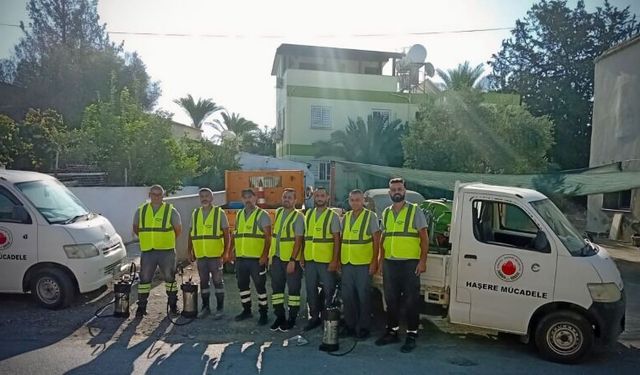Gönyeli-Alayköy’de Batı Nil Virüsü’ne karşı önlemler artırıldı