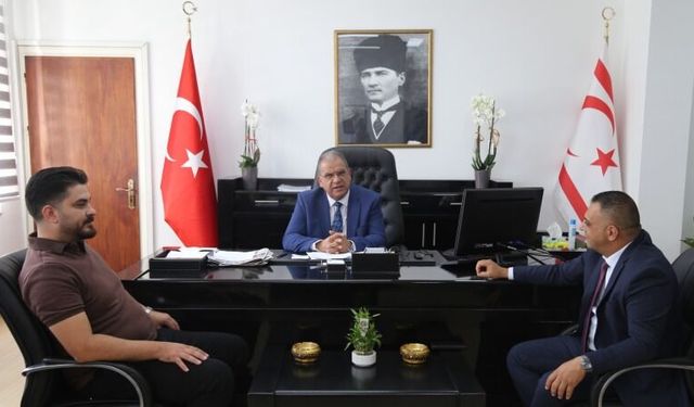 Sucuoğlu, Mağusalı taksicilerin sorunlarını dinledi