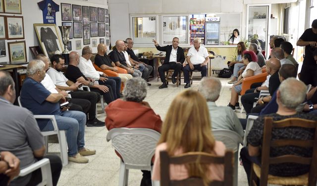 Harmancı Göçmenköy’de yeni dönem hedeflerini anlattı