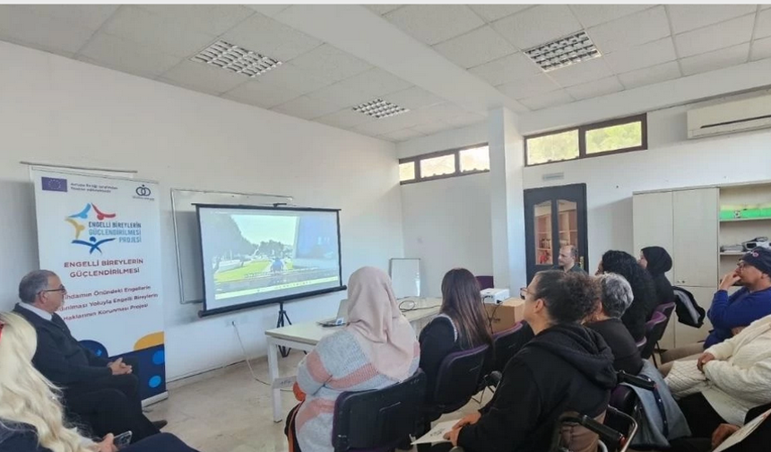 Kıbrıs Türk Ortopedik Özürlüler Derneği engelli bireylerin ailelerine yönelik seminer düzenledi