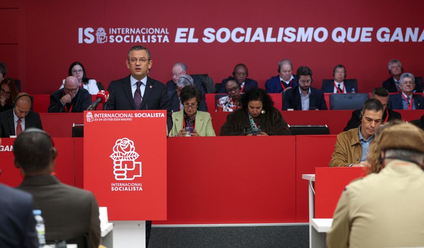 CHP, Sosyalist Enternasyonal Konsey Toplantısı'na ev sahipliği yapacak