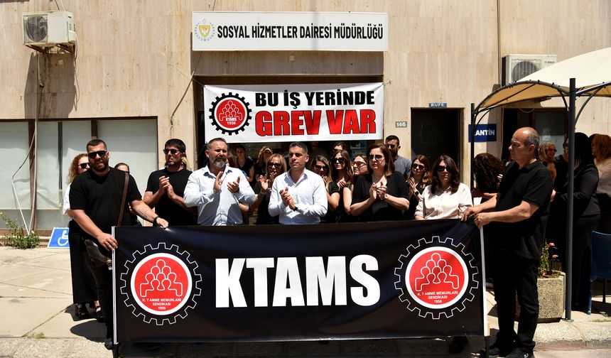 KTAMS'tan, Sosyal Hizmetler Dairesi’nin tüm birimlerinde iki saatlik uyarı grevi