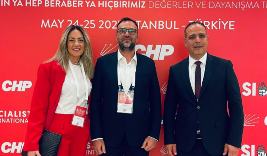 TDP'den bir heyet Sosyalist Enternasyonal Konseyi toplantısına katıldı