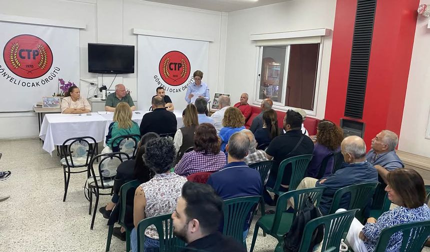 CTP Gönyeli Ocak Örgütü Kongresi gerçekleştirildi