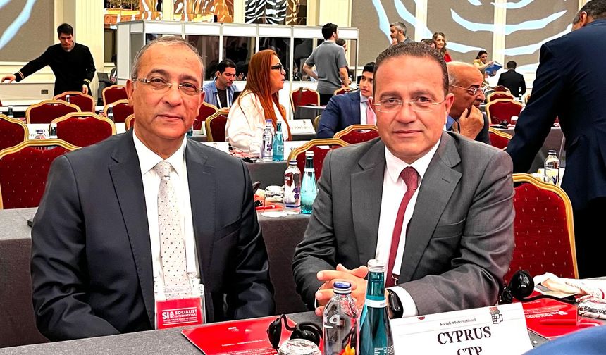 Şahali, Sosyalist Enternasyonal Konsey toplantısında vurguladı: