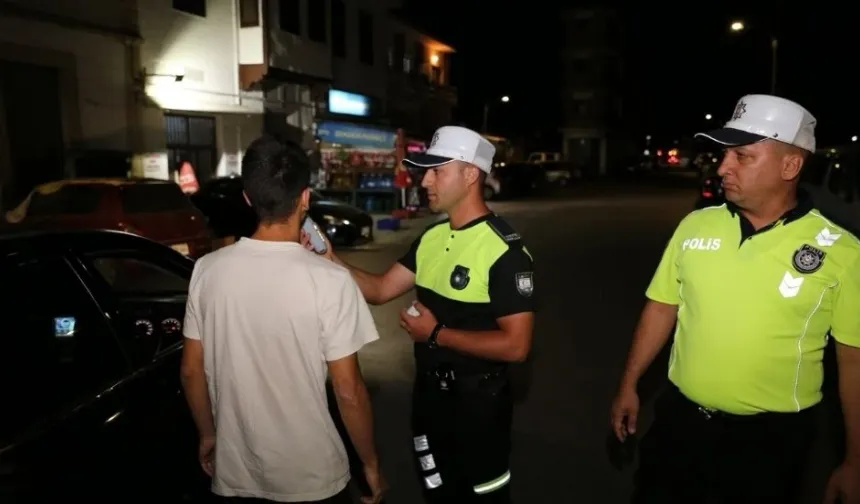 2 bin 130 araç sürücüsü kontrol edildi