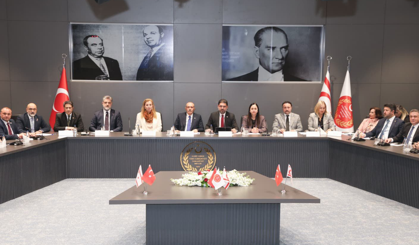 TBMM AB Uyum Komisyonu Heyeti ile KKTC Cumhuriyet Meclisi AB Komitesi Ortak Toplantısı KKTC’de Düzenlendi