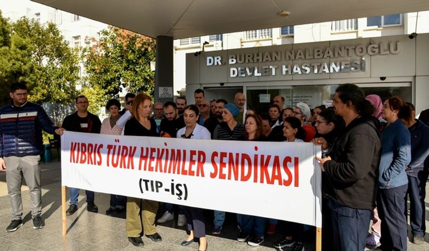 Tıp-İş, bugün de greve devam ediyor