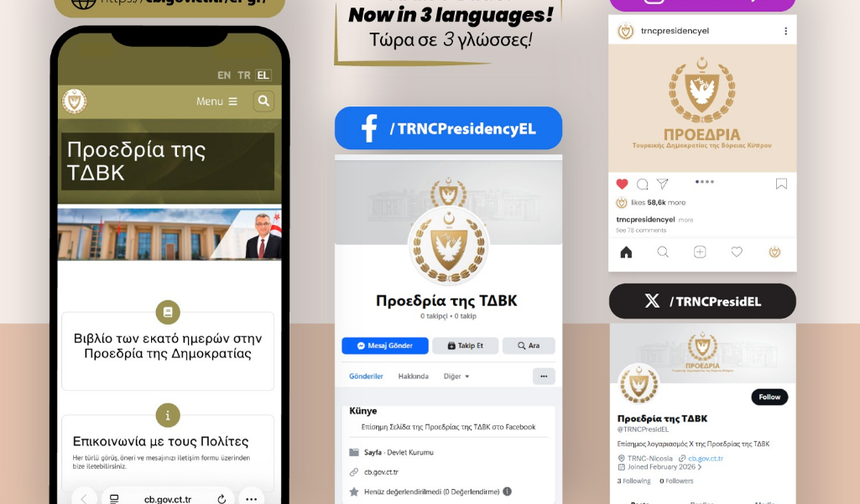 Cumhurbaşkanlığı Yunanca sitesi devreye girdi, ilk haber servisi yapıldı