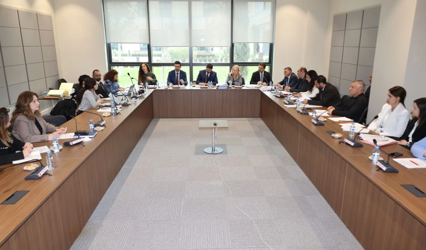 İdari, Kamu ve Sağlık İşleri Komitesi toplandı