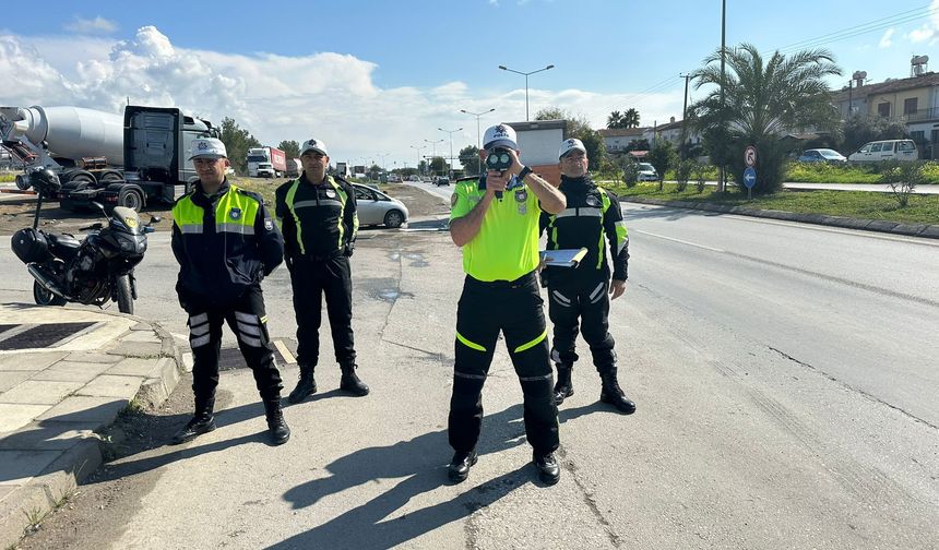 Gazimağusa, Girne ve Güzelyurt’ta asayiş ve trafik denetimleri yapıldı