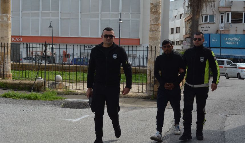 KOŞARAK KAÇTI, GÜZELYURT’TA YAKALANDI