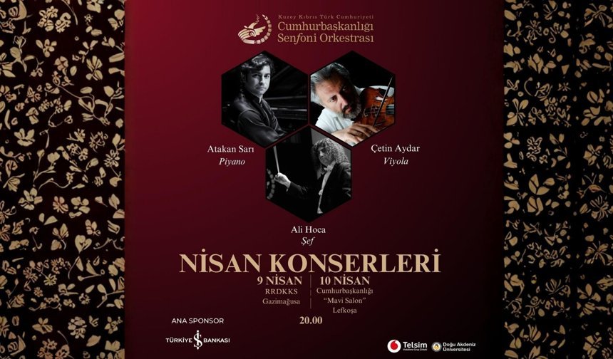 KKTC Cumhurbaşkanlığı Senfoni Orkestrası bugün ve yarın konser verecek