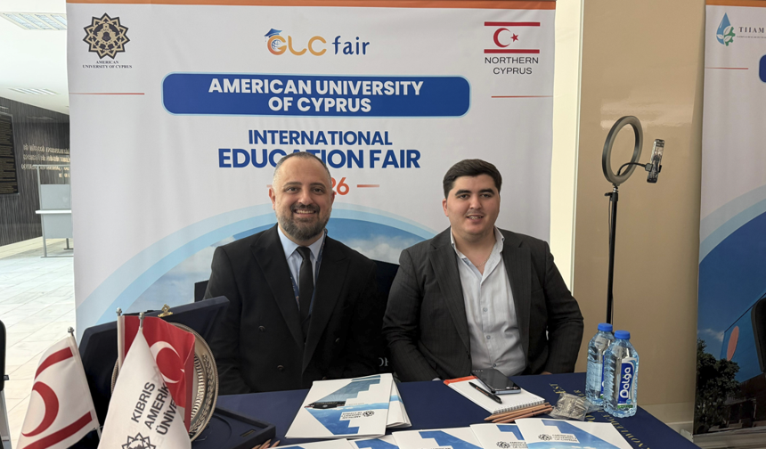 KAÜ, Azerbaycan’da düzenlenen GLC Uluslararası Eğitim Fuarı’na katıldı