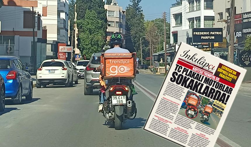 LEFKOŞA’DA ŞÜPHELİ KURYE FAALİYETİ