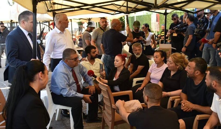 Kayıp yakınlarının Girne Limanı'ndaki bekleyişi sürüyor
