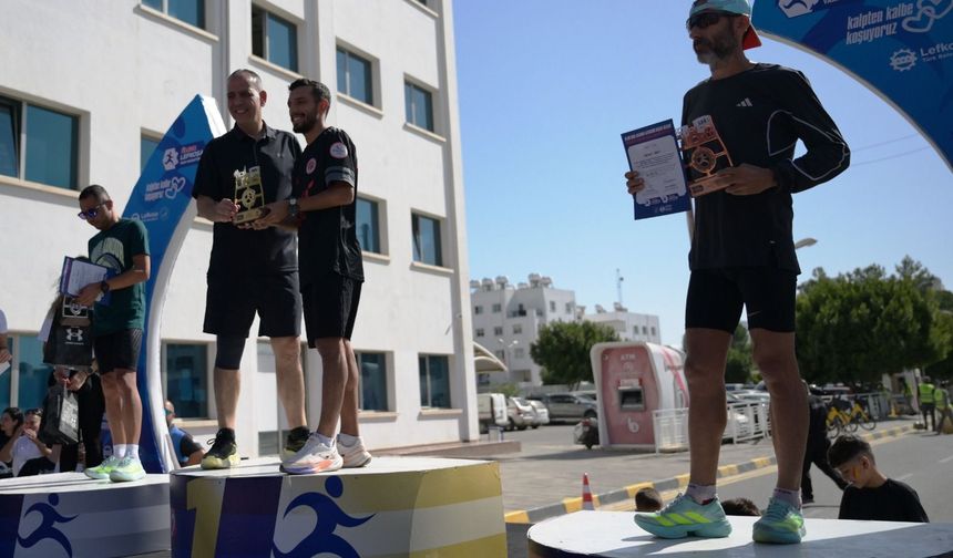 Ülker Lefkoşa Yarı Maratonu’nda ödüller sahiplerini buldu