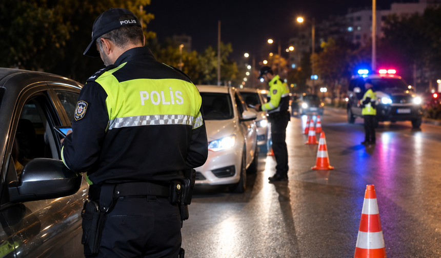 Üç ilçede denetim: 809 kişiye işlem, 9 tutuklama