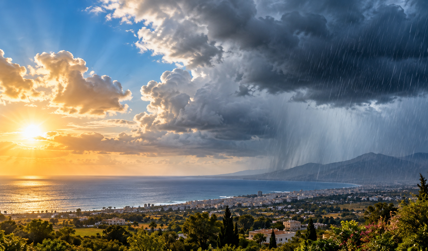 Meteoroloji uyardı: Pazar yağmur, pazartesi sağanak