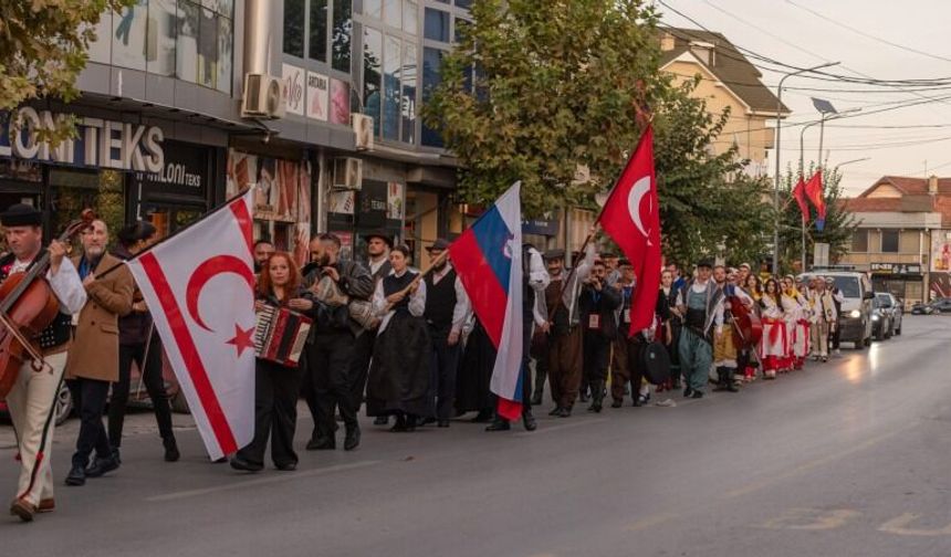 İskele Belediyesi Müzik Grubu Kosova'da sahne aldı