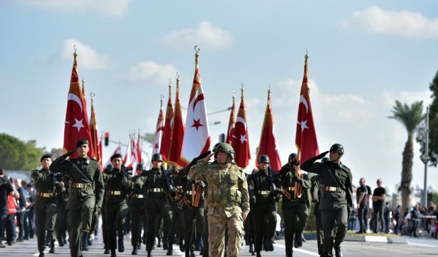 Cumhuriyet'in 103. Yılı KKTC'de Törenlerle Kutlanıyor