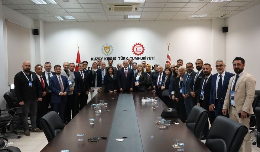 Taçoy, İSİFED Heyetini Kabul Etti
