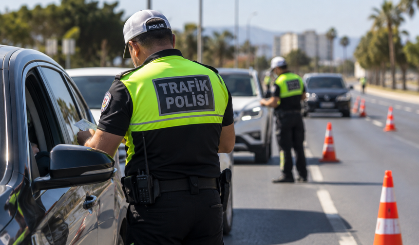 Trafik denetimlerinde 341 sürücüye yasal işlem