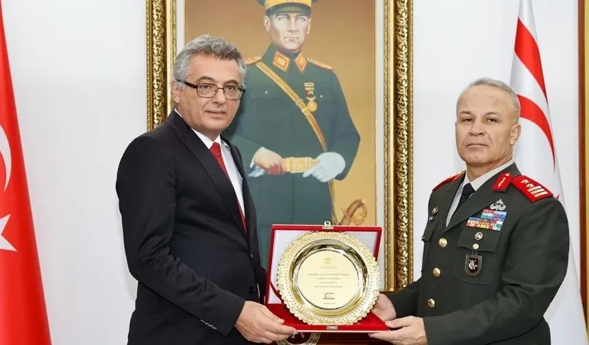 Erhürman’dan GKK Komutanı Şükrü Bilir’e ziyaret