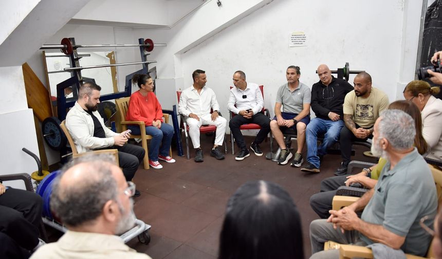 Lefkoşa'ya yeni atletizm tesisi için görüşme