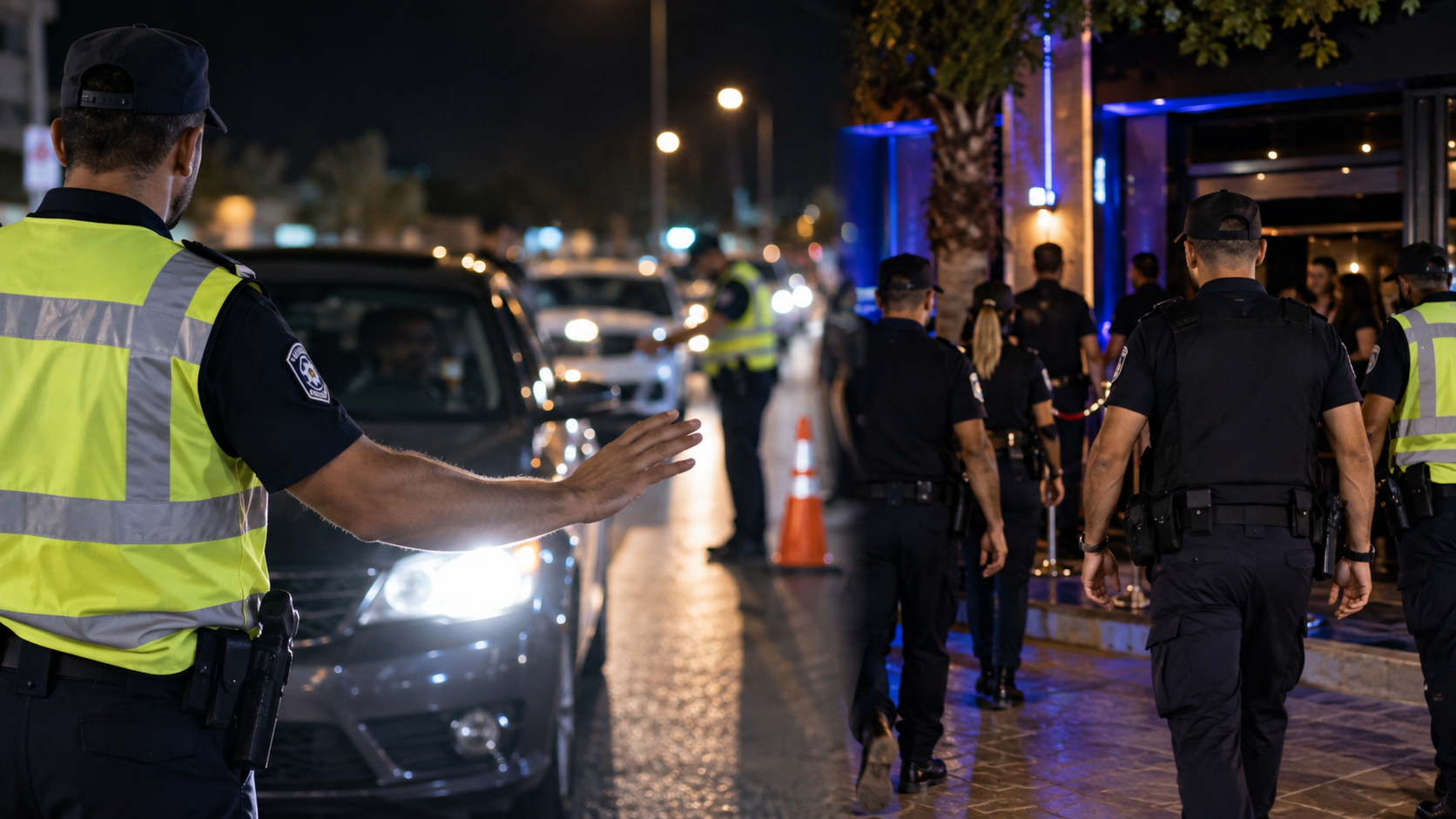 Lefkoşa ve İskele’de geniş çaplı denetim: 5 kişi tutuklandı