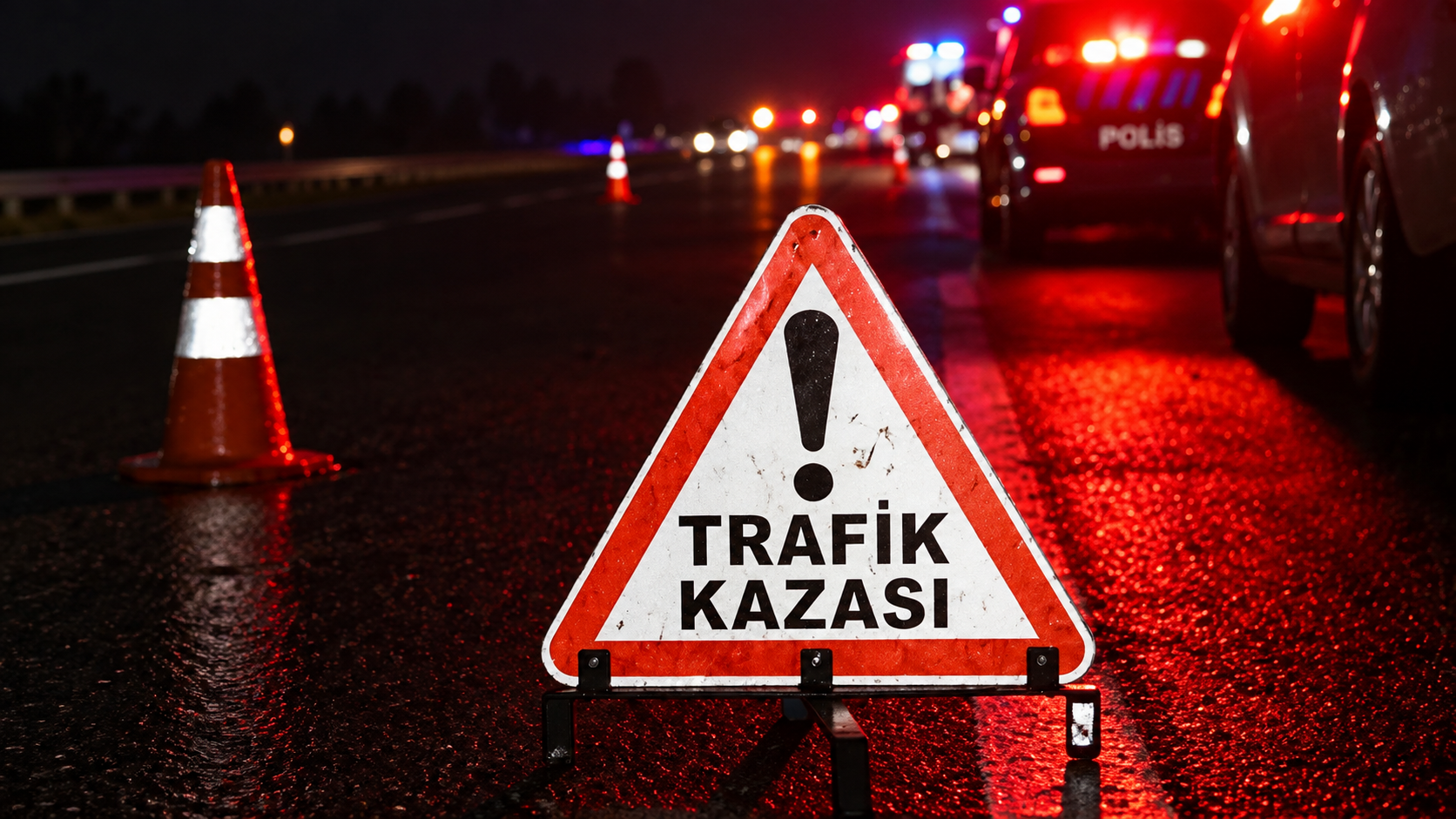 Lefkoşa’da alkollü sürücü park halindeki iki araca çarptı