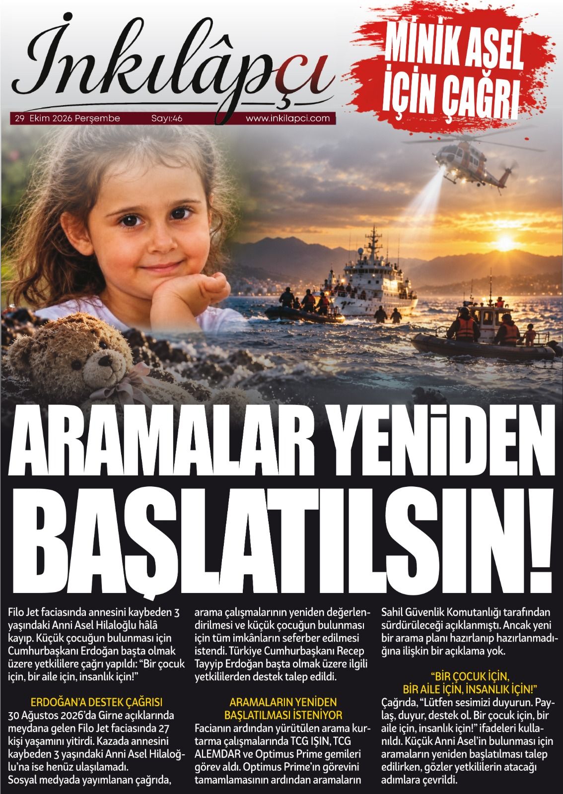 29 Ekim 2026