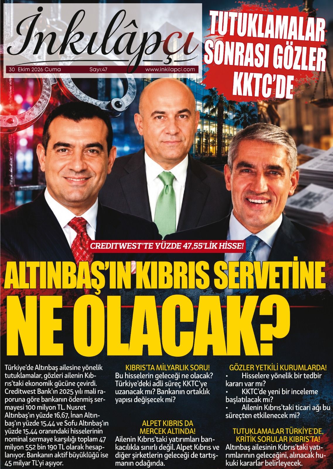 30 Ekim 2026