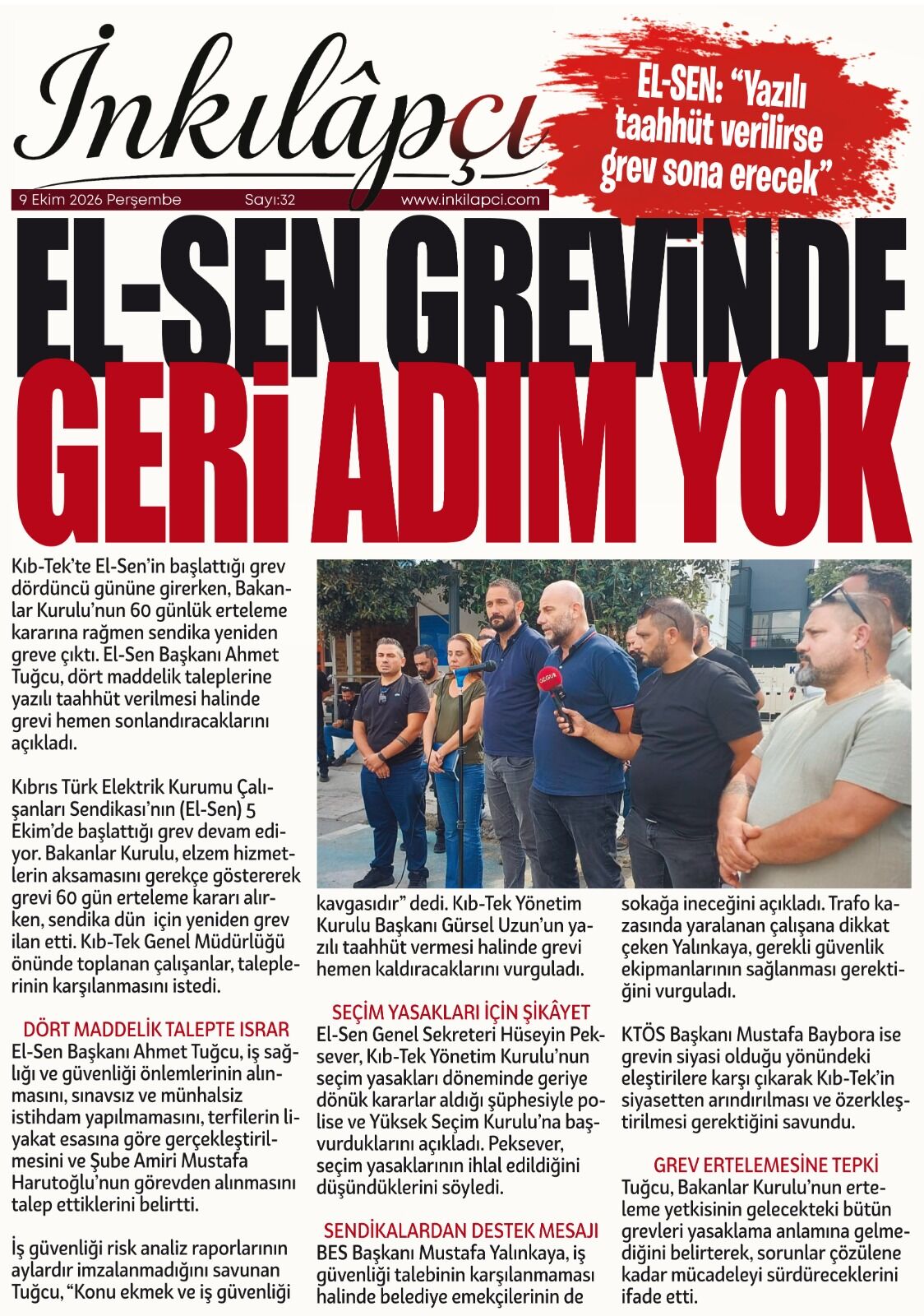9 Ekim 2026