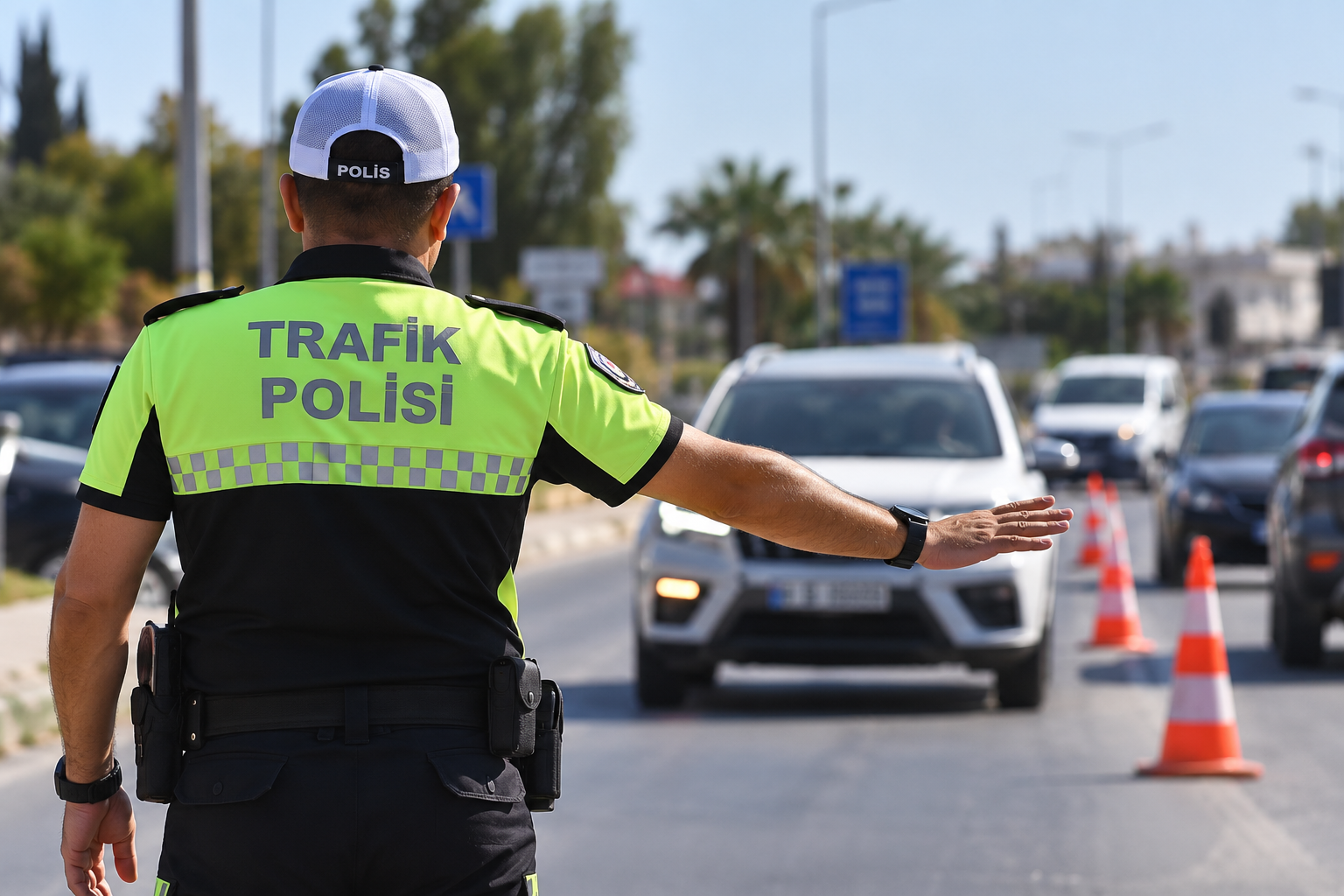 Trafik denetimlerinde 19 araç trafikten men edildi